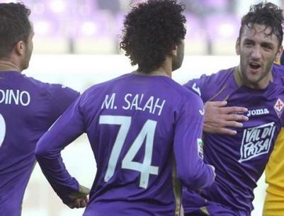 محمد صلاح يضيف أرقاماً جديدةً مع فيورنتينا