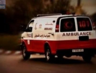 اصابتان احداها خطيرة بانقلاب رافعة ببيت ساحور