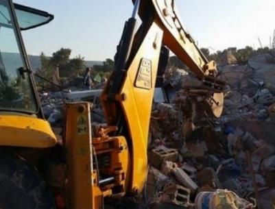 مواجهات واعتقالات خلال هدم منزل في كفركنا