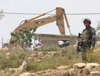 قوات الاحتلال تهدم بئراً ومنشأة زراعية في رمانة غرب جنين