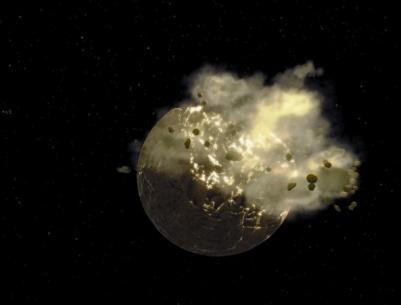 نظرياً: ماذا يحدث إذا تم نسف القمر؟!