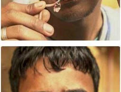 هندي يحترف امتصاص الصدمات الكهربائية