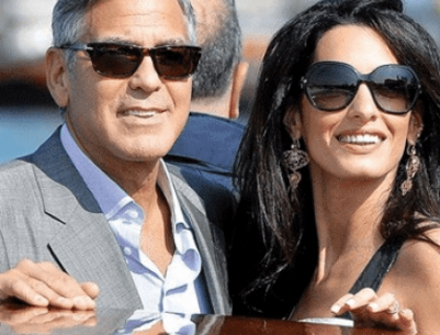 جورج كلوني قلق على صحة أمل!!