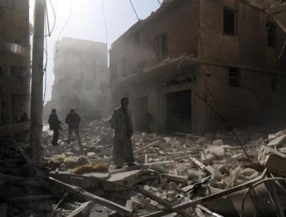 هجوم على تجمعات للمعارضة في حلب