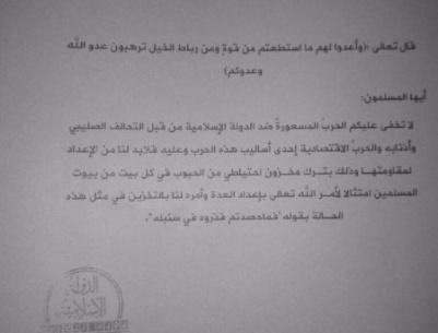 8 دواوين تدير خلافة داعش