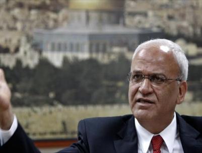 عريقات يطالب بموقف دولي لوقف التطهير العرقي والاستيطان