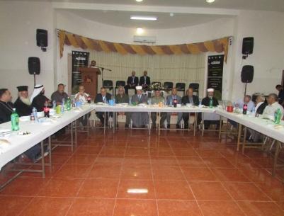 جمعية الكتاب المقدس الفلسطينية وبالتعاون مع بلدية الزبابدة ومحافظة ومديريه أوقاف جنين تنظم إفطارا رمضانيا في الزبابدة