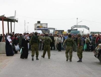 اجراءات مشددة على حاجز بيت لحم الشمالي