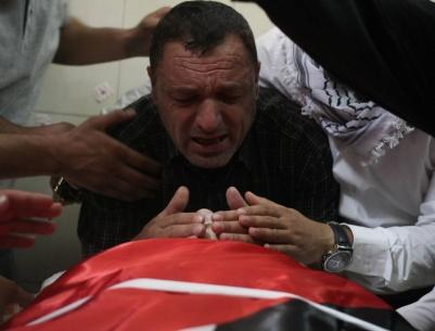 أهالي مدينة رام الله ومخيم الجلزون يشيعون الشهيد ” ليث الخالدي ” بجنازة مهيبة