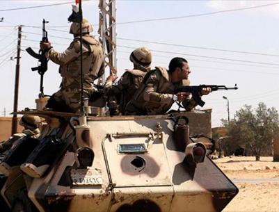 ارتفاع حصيلة شهداء الجيش المصري لـ58 ضابطاً ومجنداً