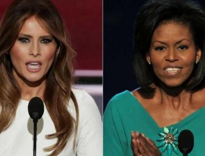 ميلانيا وميشال.. اختلاف 