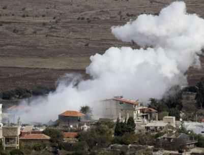 سقوط قذيفتين في الجولان المحتل