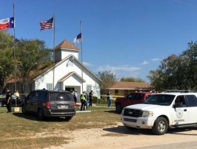 26 قتيلا في إطلاق نار داخل كنيسة في ولاية تكساس الأمريكية