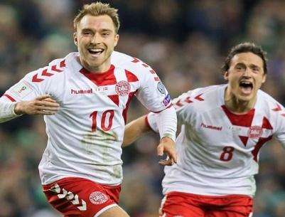 الدنمارك تسحق إيرلندا وتحصد تذكرة التأهل إلى مونديال روسيا