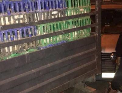 ضبط طن ونص دجاج مهرب من إسرائيل بمحافظة الخليل