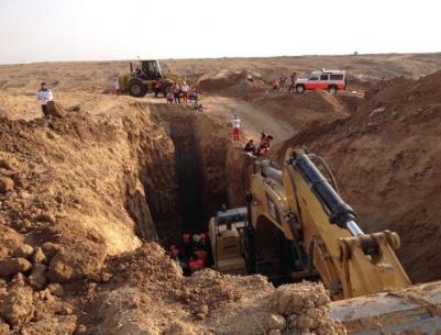 الإحتلال يعيق عملية البحث عن شهداء النفق في غزة