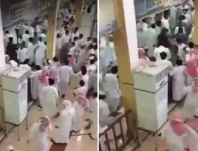 شاهد| مضاربة جماعية داخل مدرسة بمكة وإصابة عدد من الطلاب.. والمتحدث الرسمي يعلق!