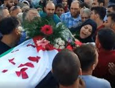 تشييع جثمان الشهيد محمد موسى في بلدة دير بلوط