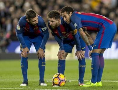 ألبا يكشف سبب سعادته برحيل نيمار عن برشلونة