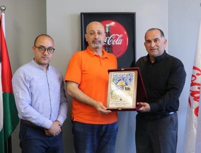 شركة المشروبات الوطنية كوكاكولا/ كابي ترعى أكاديميات رياضية لجمعية  برج اللقلق المقدسية