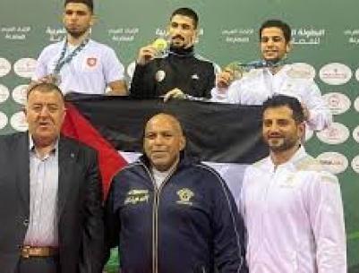 برونزية لفلسطين في البطولة العربية للمصارعة