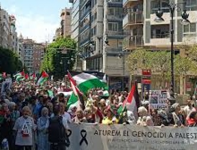 إسبانيا تشهد إضرابًا عامًا وتظاهرات داعمة لفلسطين