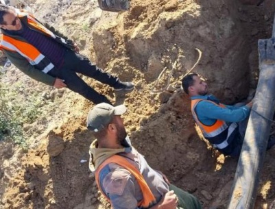 سلطة المياه: توفير 248 ألف متر مكعب من المياه و162 ألف لتر وقود لإسناد مرافق غزة خلال أسبوع