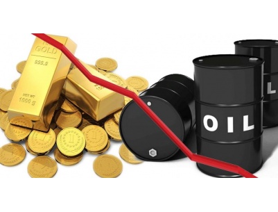 تراجع أسعار الذهب والنفط عالميا