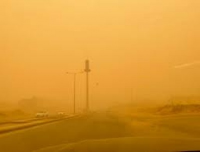 موجة غبار تتجه للمنطقة وأمطار وانخفاض ملموس غدا