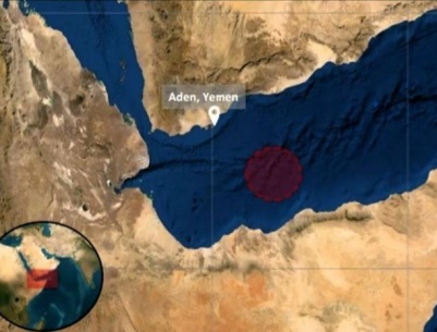 زلزال يضرب شرقي خليج عدن