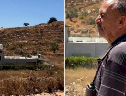 مستعمرون يجبرون عائلة مسيحية على إخلاء منزلها في الطيبة شرق رام الله