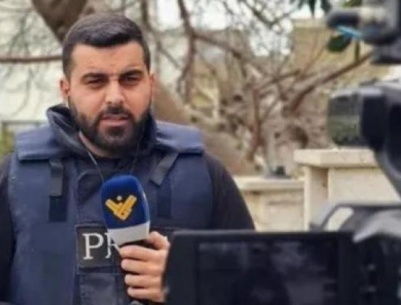 إصابة مراسل لقناة 