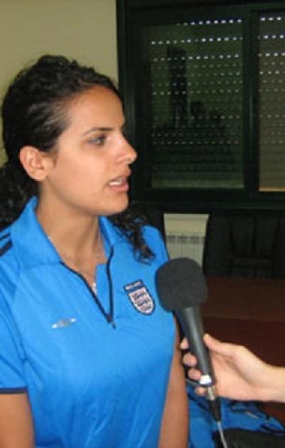 ثلجية أول فلسطينية يتم اختيارها كبطلة للسلام والرياضة