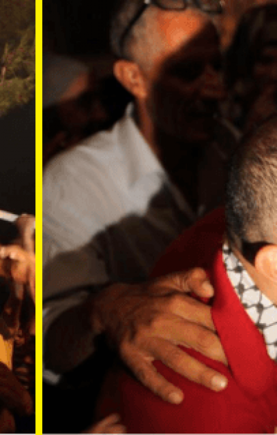 بيت لحم: المئات يستقبلون الاسير خالد عساكرة