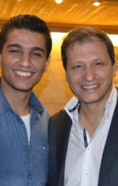 بالصور: محمد عساف يسجل اغنية جديدة من كلمات الشاعر نزار فرنسيس
