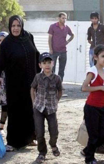 6 عائلات فلسطينية وسورية غادرو قطاع غزة