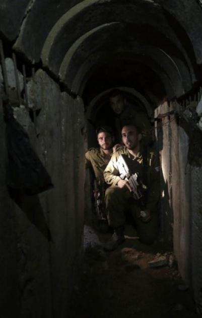 اطلاق نار باتجاه قوة اسرائيلية قرب النفق المدمر