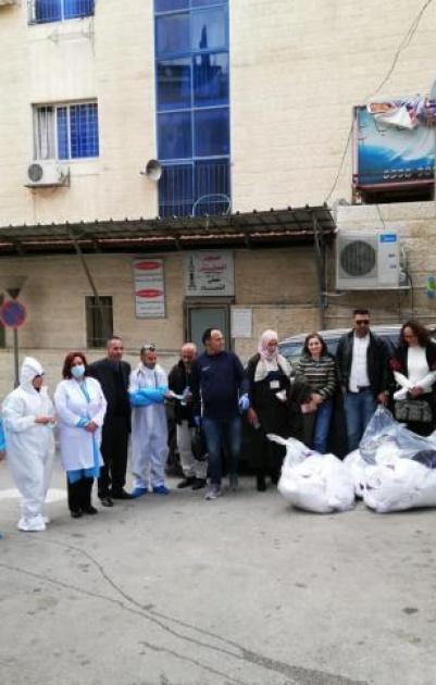 مساعدات طبية وإنسانية لمستشفى بيت جالا الحكومي ولجنة زكاة بيت لحم