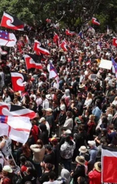 الآلاف يشاركون في مسيرة مؤيدة لفلسطين في أكبر مدن نيوزيلندا