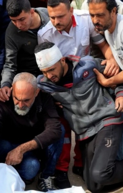 شهيدان بالنصيرات واصابات واطلاق نار بمناطق متفرقة من القطاع