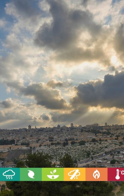 الطقس: ارتفاع على درجات الحرارة وأمطار متفرقة فوق معظم المناطق