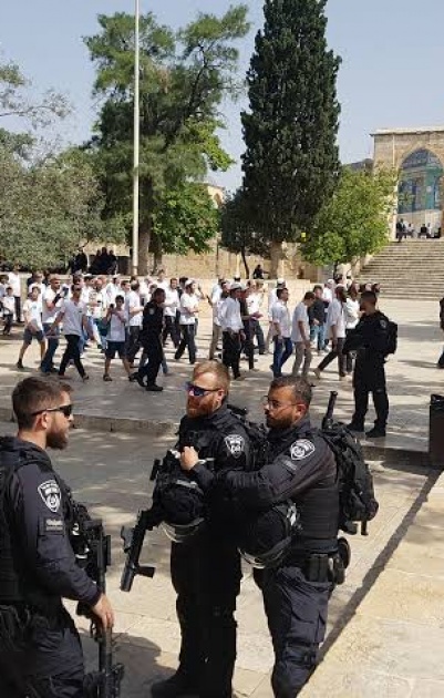 محافظة القدس: شهيدان و5209 مستعمرين اقتحموا الأقصى و40 عملية هدم وتجريف خلال آب