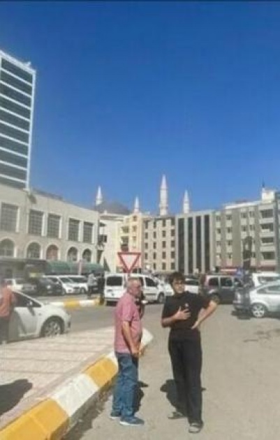 زلزال بقوة 5.4 درجات في ولاية شانلي أورفا التركية