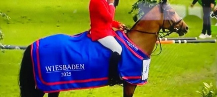 لاعب فروسية فلسطيني يتوج بلقب بطولة 