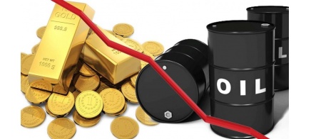تراجع أسعار الذهب والنفط عالميا