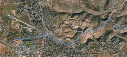 سلطات الاحتلال تبدأ بشق 