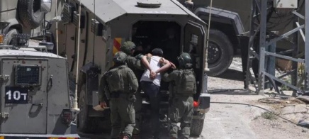 الاحتلال يعتقل 9 مواطنين من مخيم الجلزون وبدرس برام الله