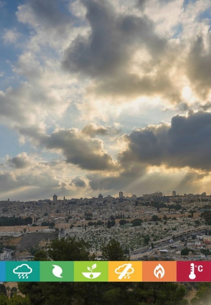 الطقس: ارتفاع على درجات الحرارة وأمطار متفرقة فوق معظم المناطق