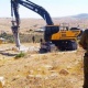 قوات الاحتلال تهدم بركة مياه وغرفة زراعية شمال بيت أمر
