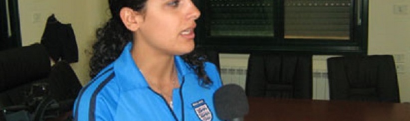 ثلجية أول فلسطينية يتم اختيارها كبطلة للسلام والرياضة